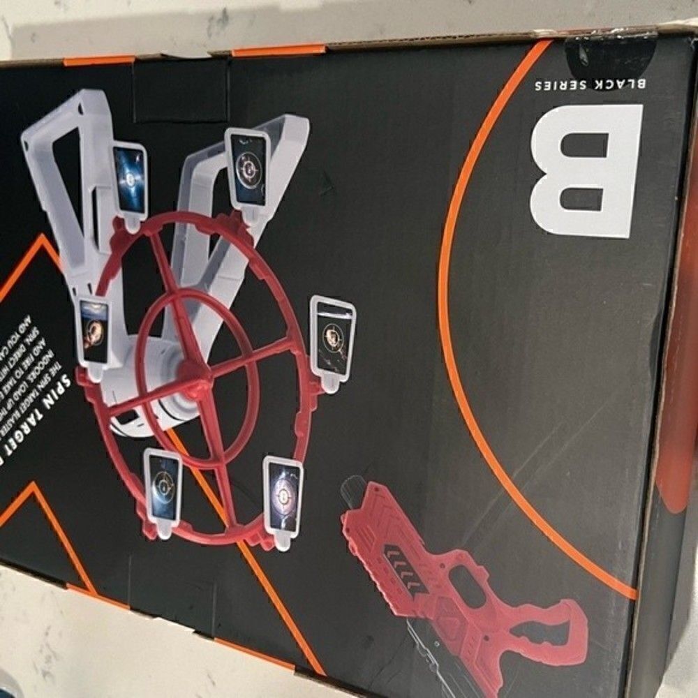 The Black Series Spin Target Blaster Set Rotating Desktop Arcade Game, toys New - Picture 10 of 13